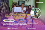 Perjuangan Ayah Tunanetra Yayat Berakhir Manis Berkat Donasi Online #Temanbaik
